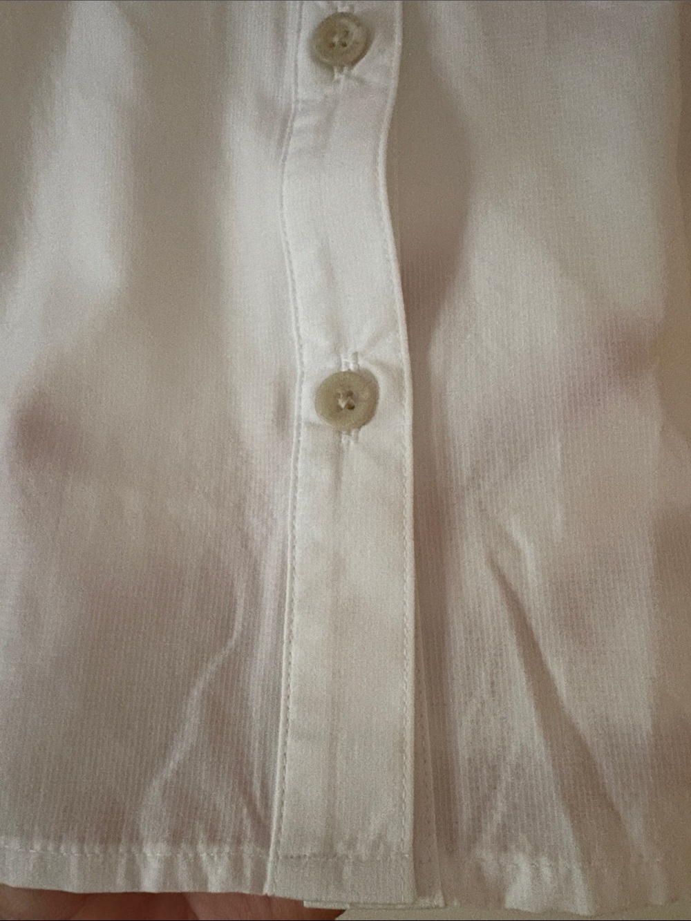 Eddie Bauer White Short-Sleeve Button Front Camp Shirt - Picture 6 of 15